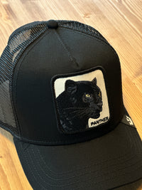 TRUCKER CAP THE PANTHER GOORIN BROS NERO