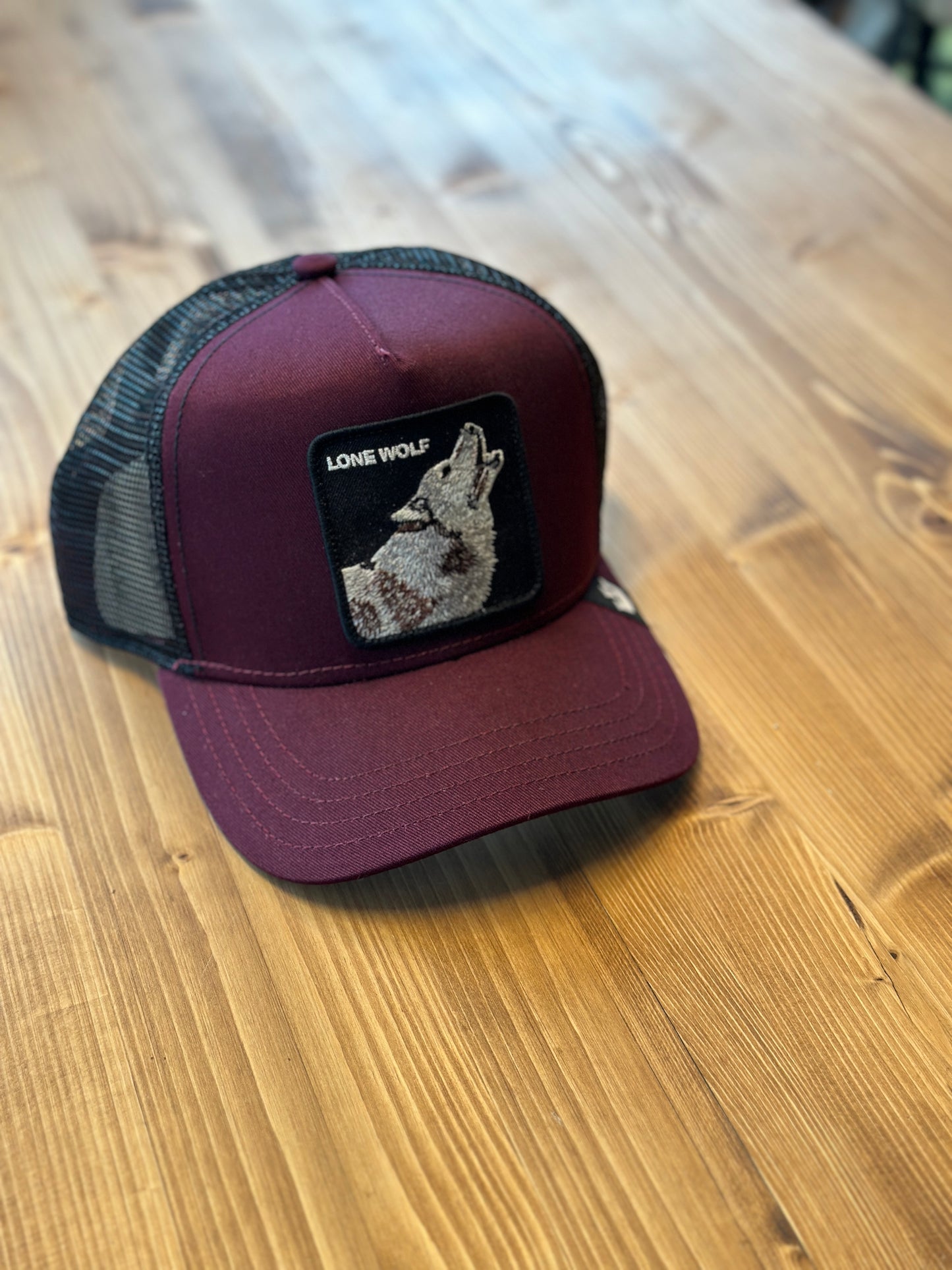 TRUCKER CAP THE LONE WOLF GOORIN BROS VINACCIA