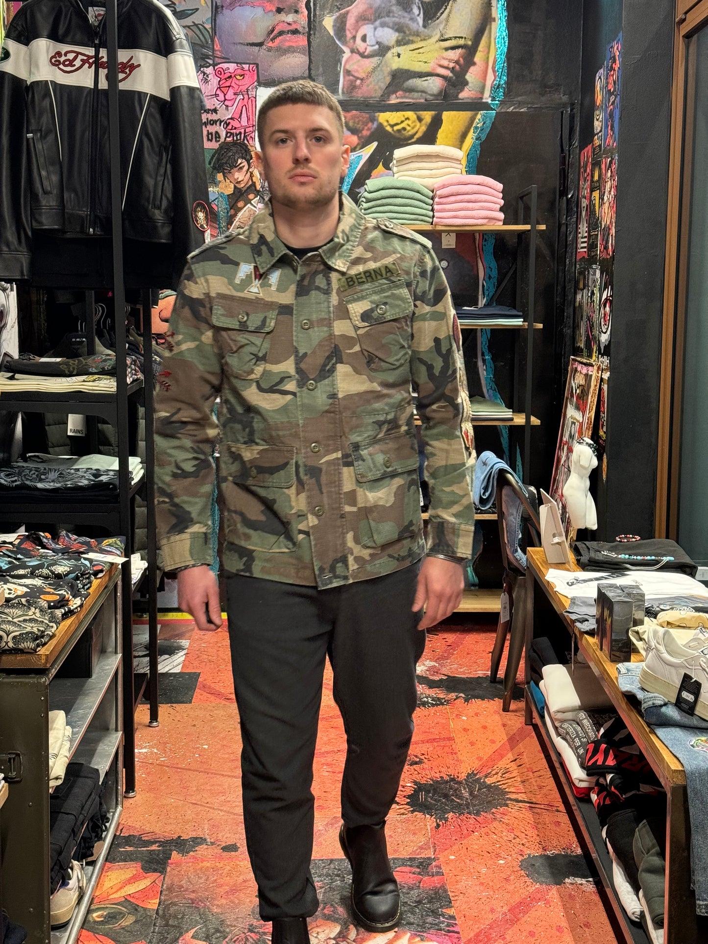 FIELD JACKET BERNA ARMY CAMO