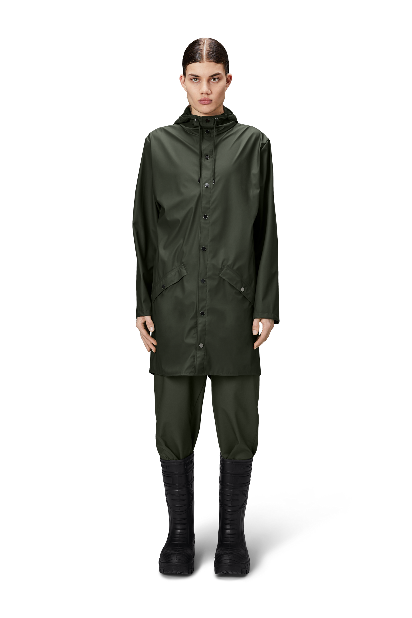 LONG JACKET GREEN