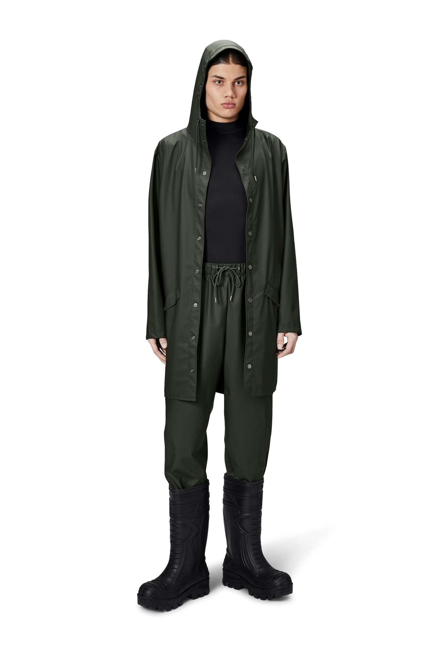 LONG JACKET GREEN