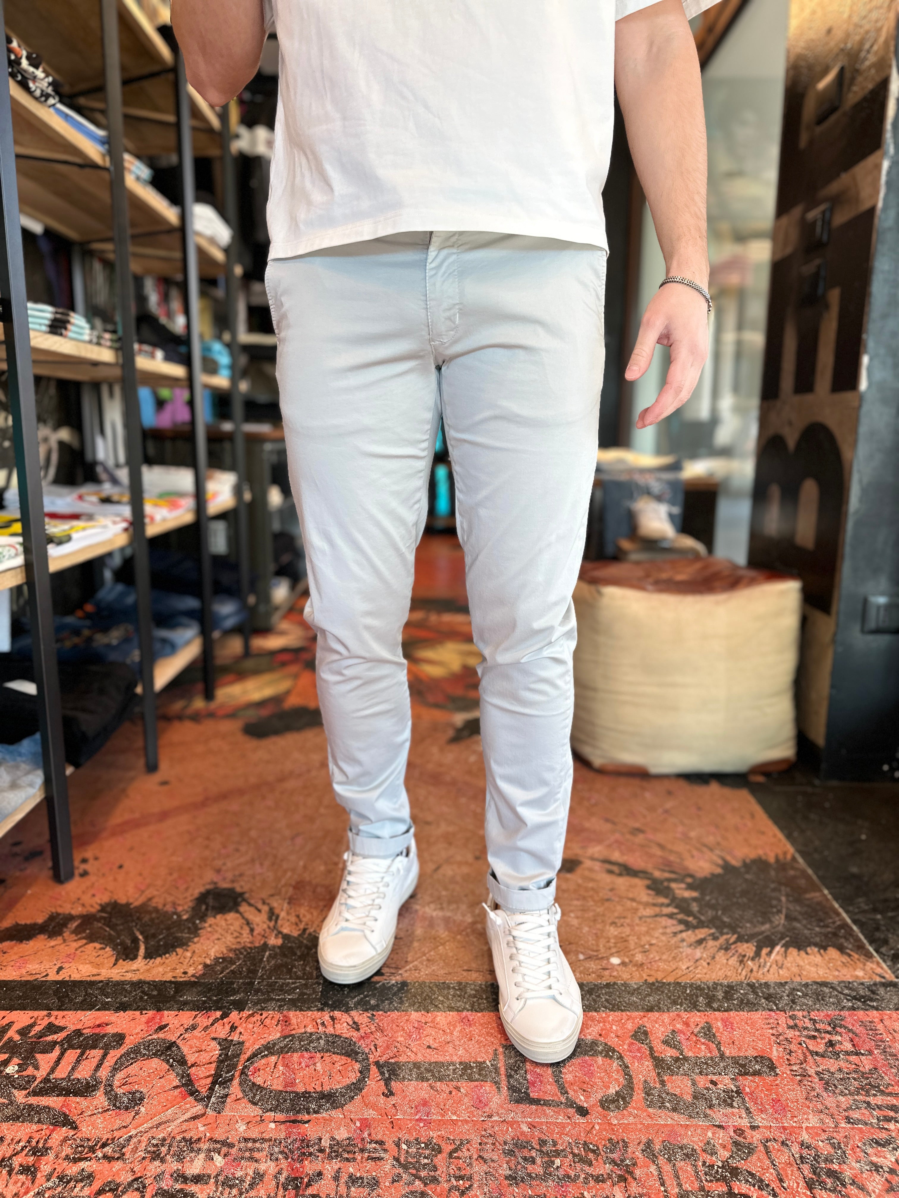 KLIXS PANTALONE GIAN GRIGIO