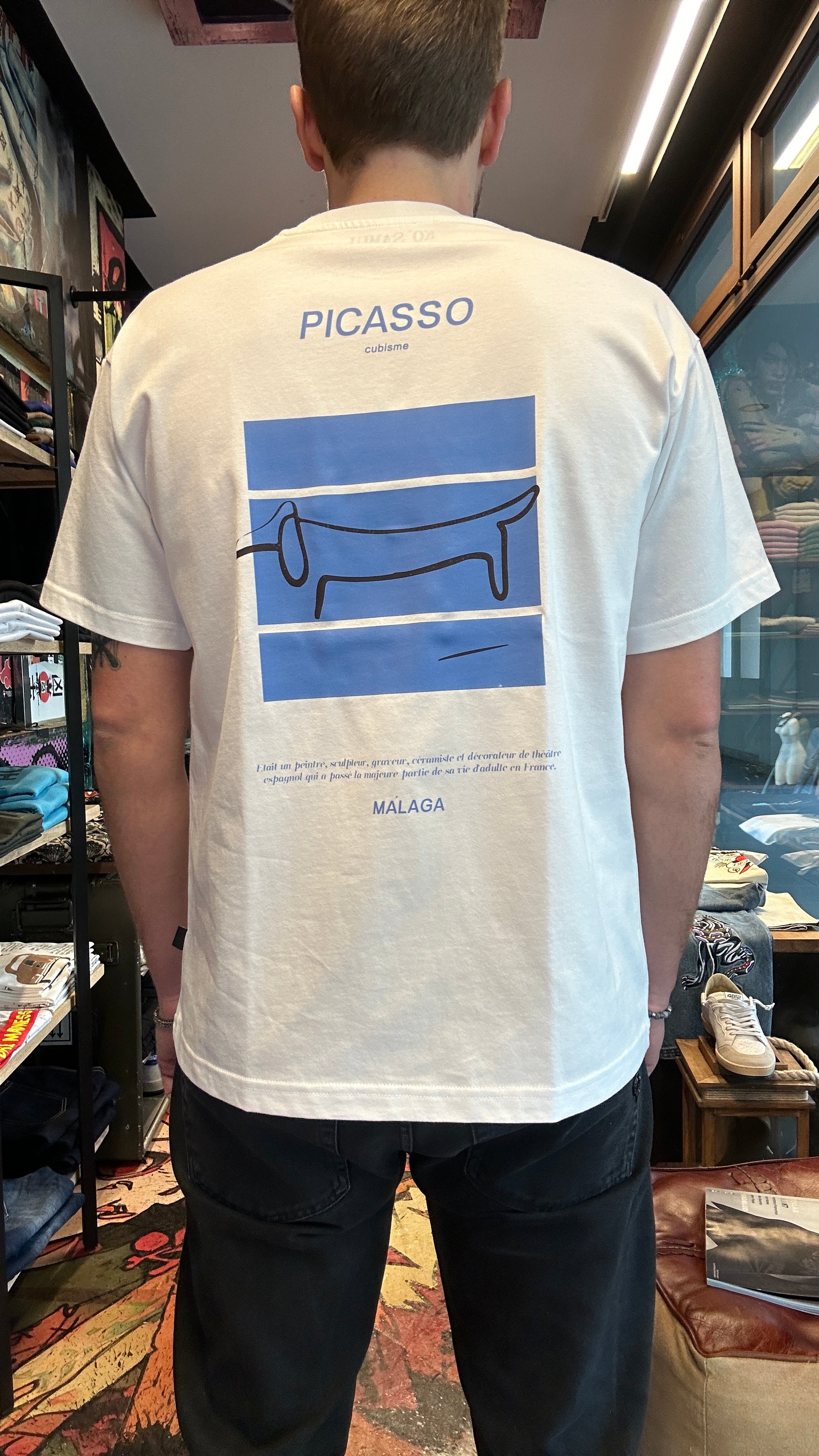 T-SHIRT OVERSIZE KO SAMUI PICASSO DACHSHUND