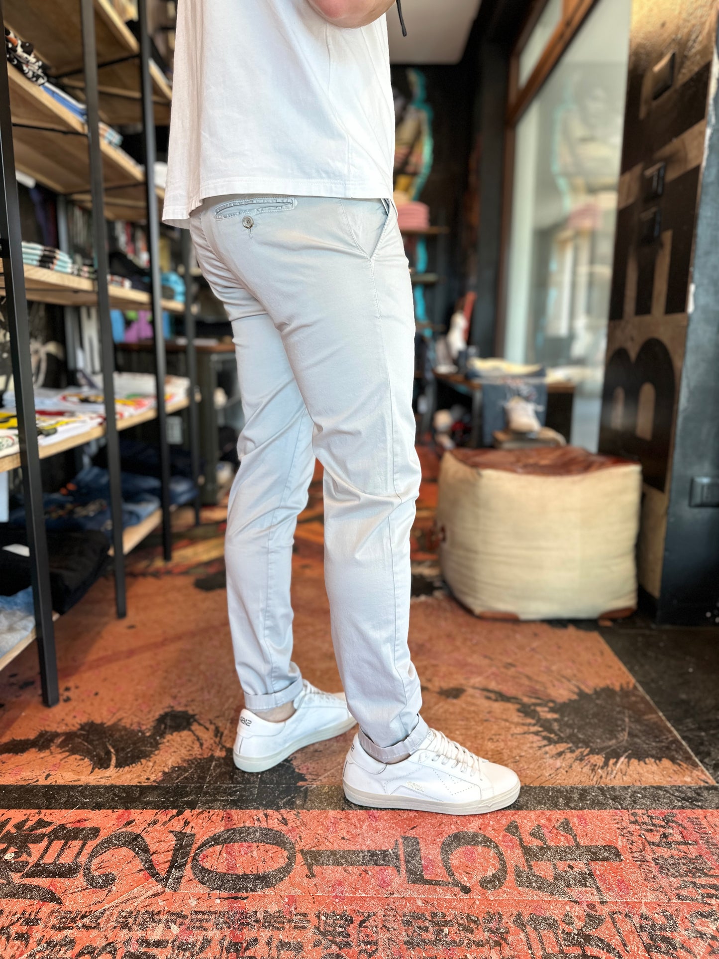 KLIXS PANTALONE GIAN GRIGIO