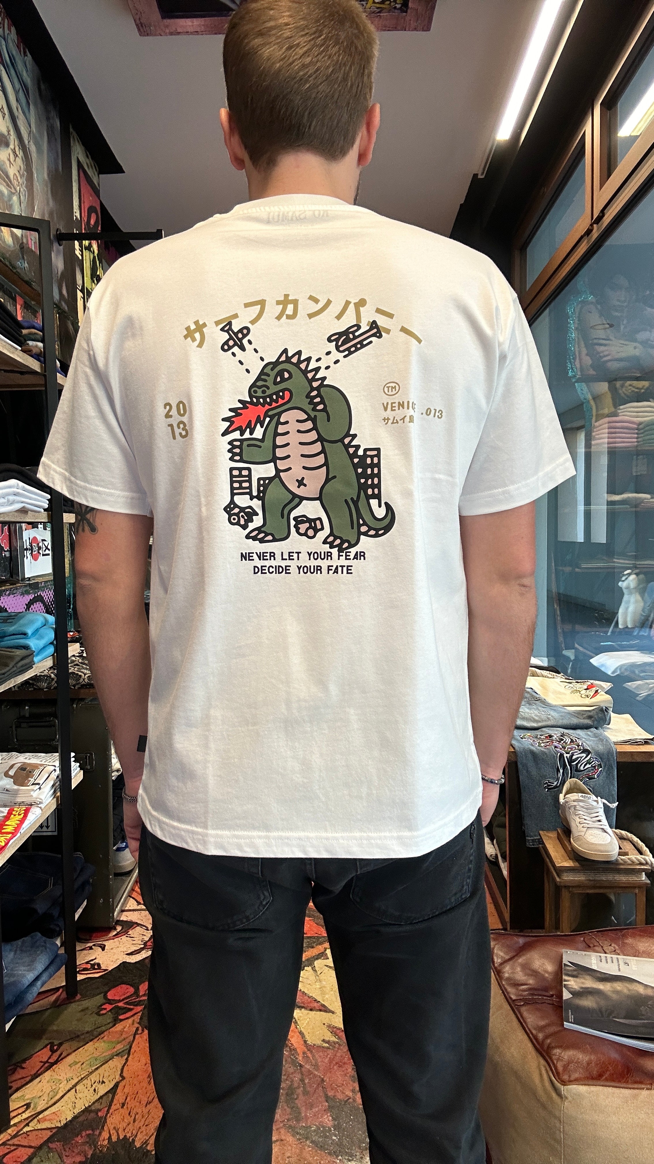 T-SHIRT OVERSIZE KO SAMUI GOZILLA