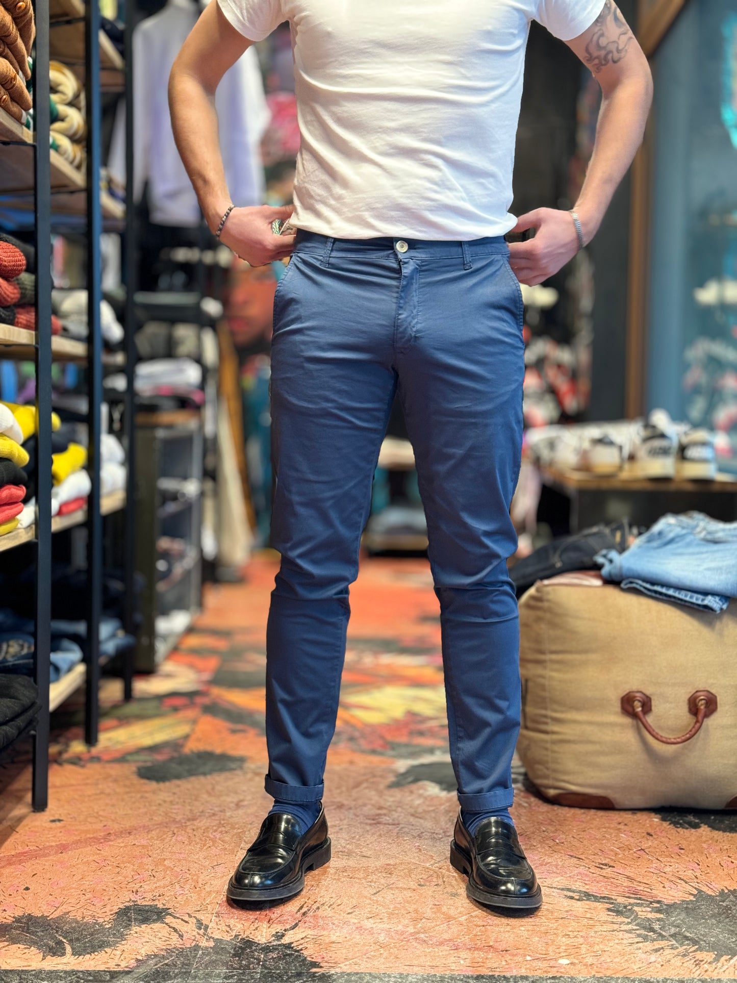 KLIXS PANTALONE GIAN BLU