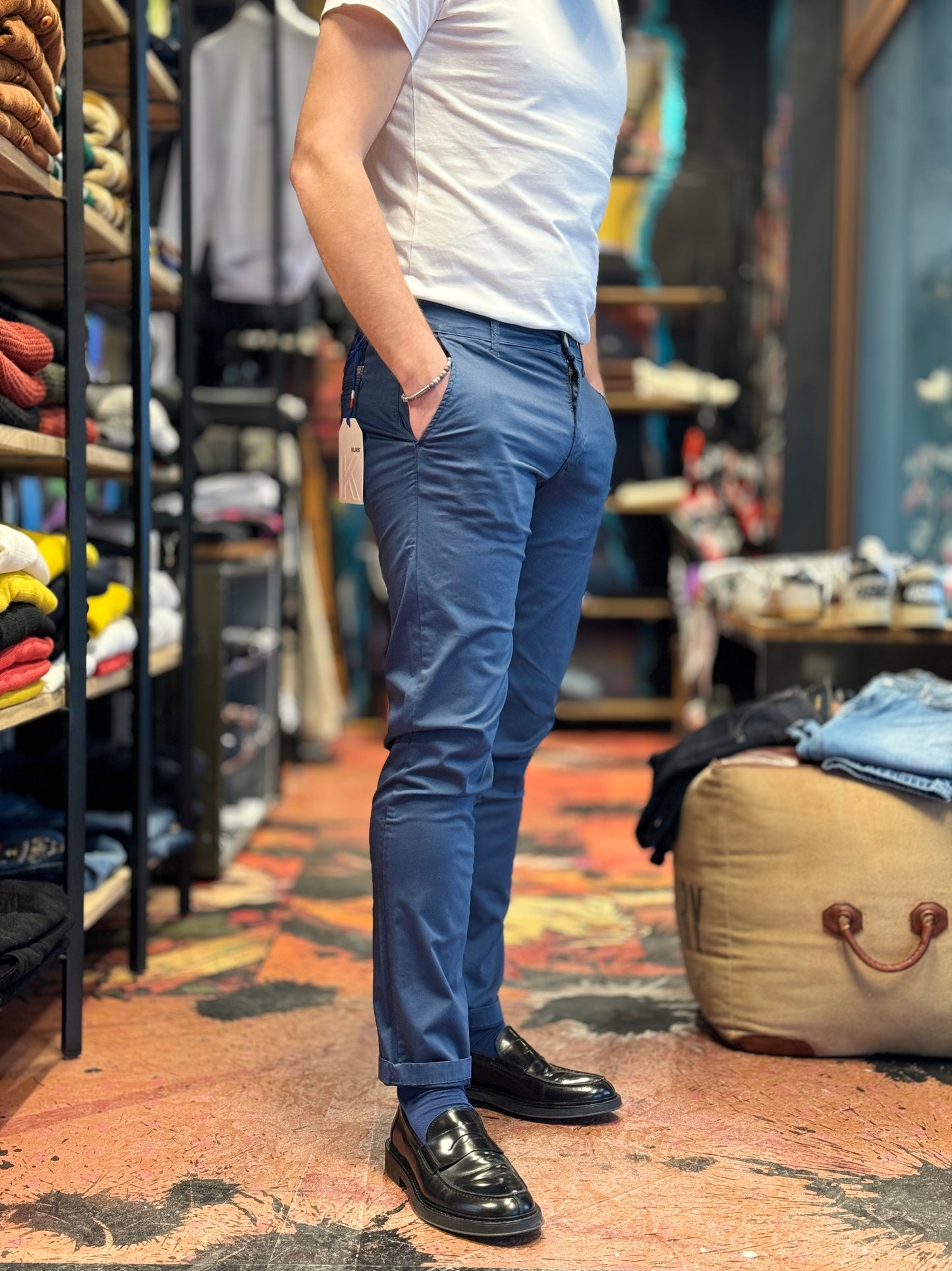 KLIXS PANTALONE GIAN BLU