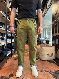 PANTALONE BERNA VERDE FIT OVER