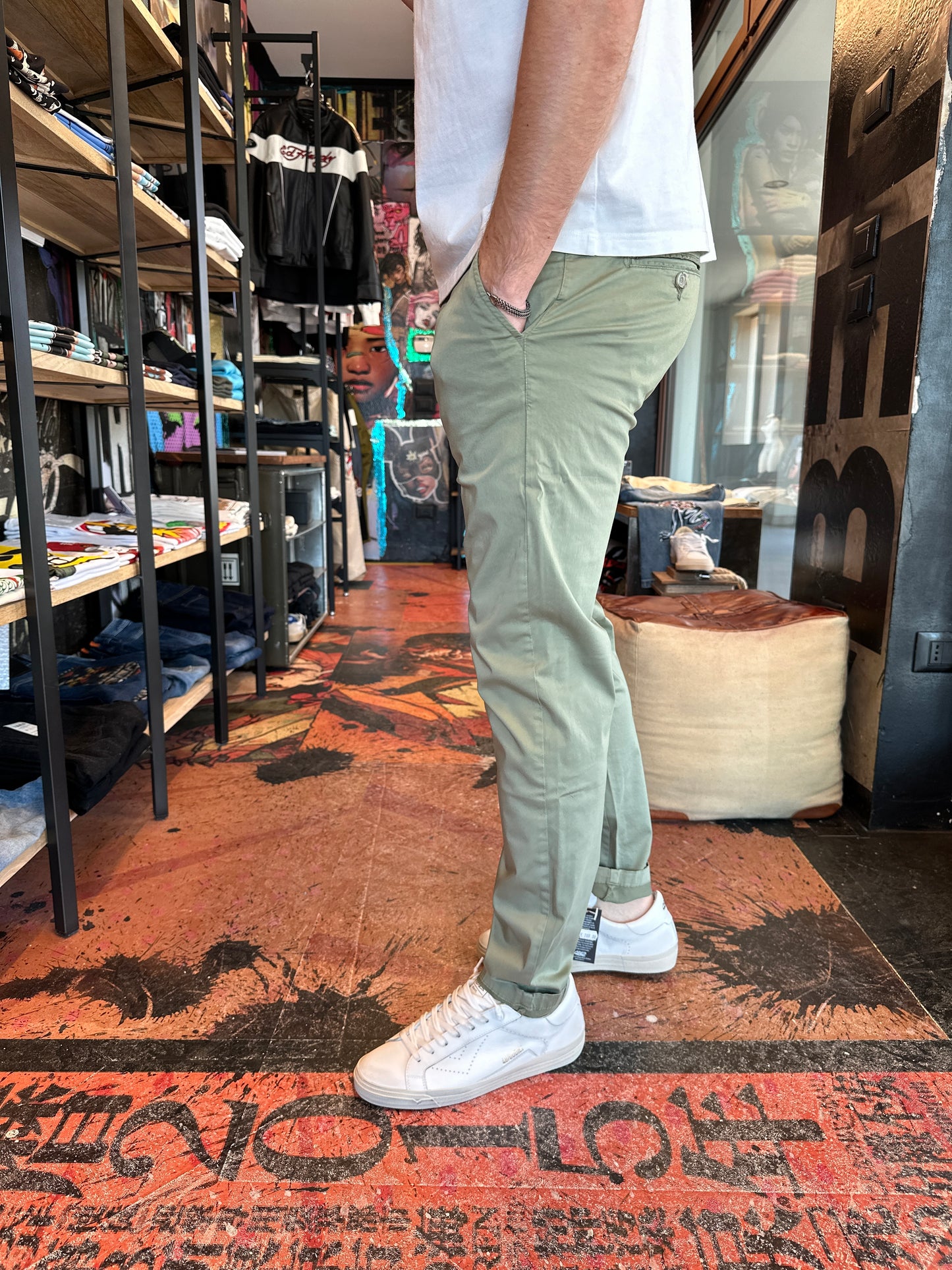 KLIXS PANTALONE GIAN VERDE