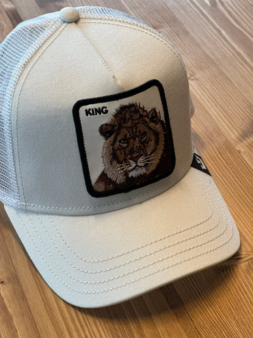 TRUCKER CAP THE LION KING GOORIN BROS BIANCO