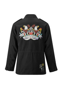 FIELD JACKET ED HARDY EAGLE CRYSTAL ROCK