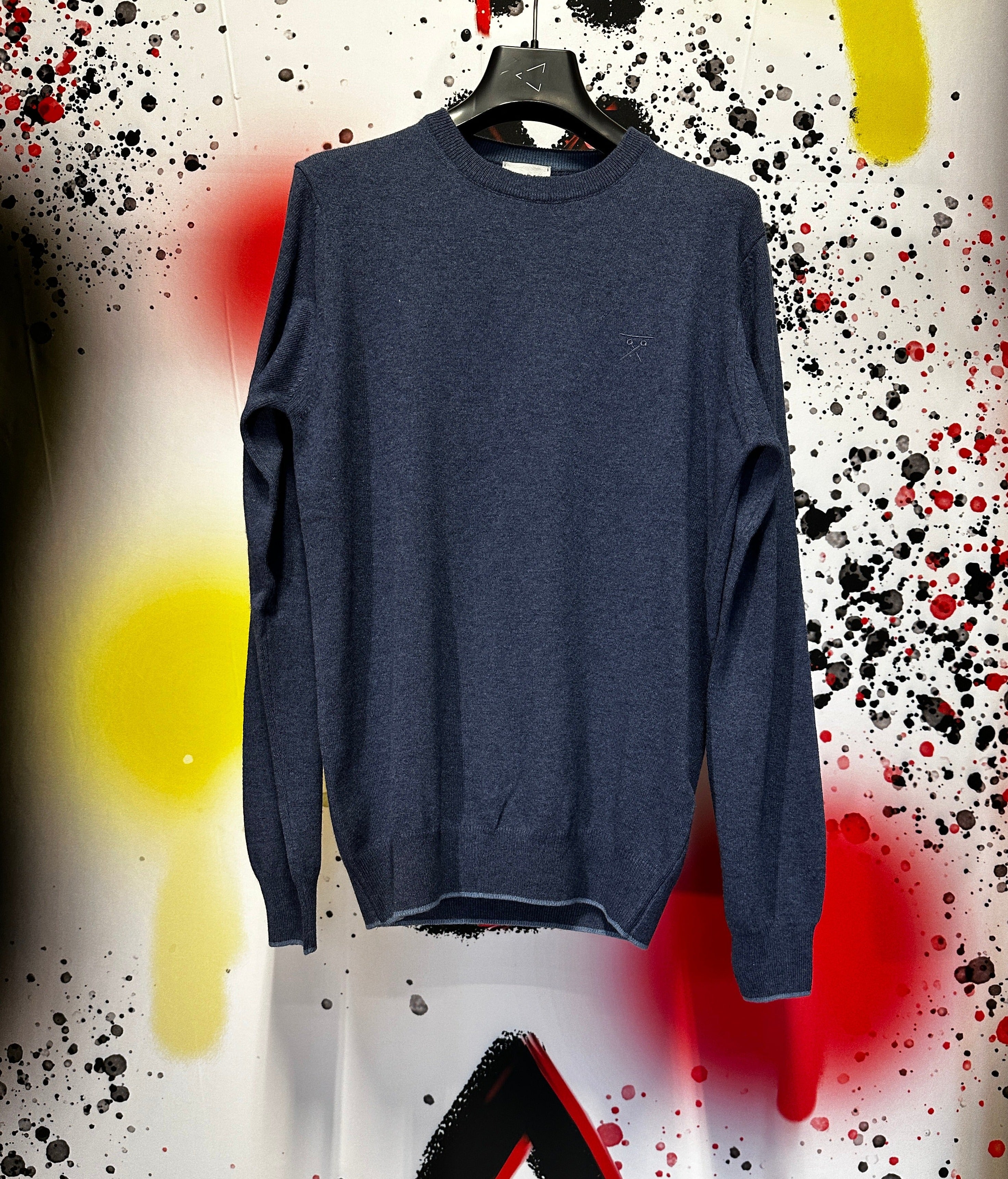 MAGLIONE BASIC DENIM