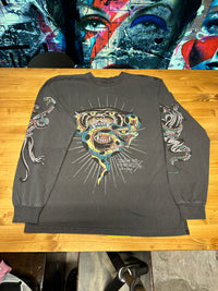 T-SHIRT LONG SLEEVE ED HARDY PANTHER & SNAKE