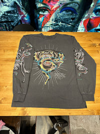 T-SHIRT LONG SLEEVE ED HARDY PANTHER & SNAKE