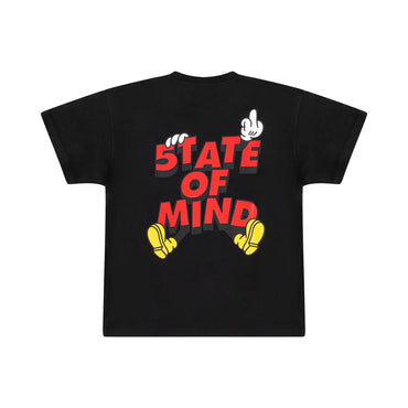 T-SHIRT STATE OF MIND MICKEY NERO