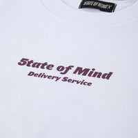 T-SHIRT STATE OF MIND BUSINESS BIANCO