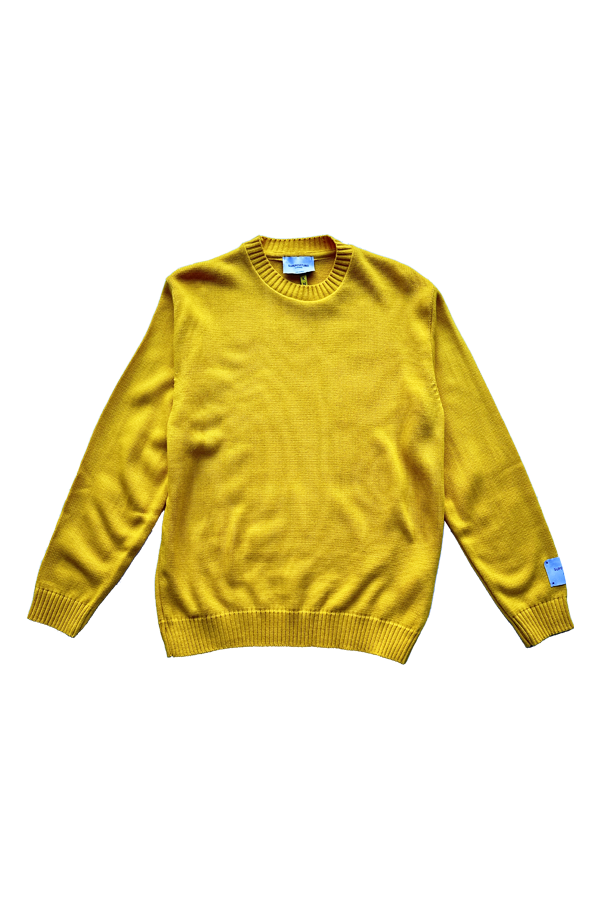 MAGLIONE GIROCOLLO GIALLO